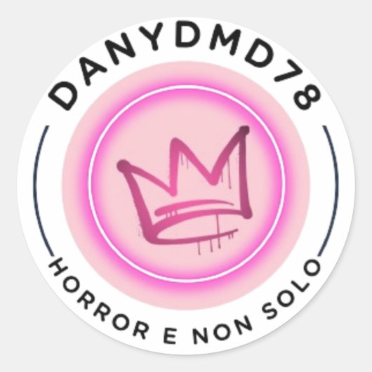 Mijn merk ronde sticker (Voorkant)