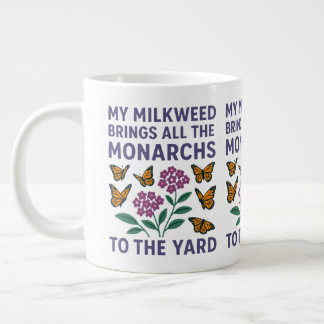 Mijn Milkweed brengt alle monarchen naar de Yard Extra Grote Beker