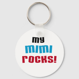 Mijn Mimi Rocks T-shirts en geschenken Sleutelhanger