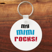 Mijn Mimi Rocks T-shirts en geschenken Sleutelhanger (Voorkant)