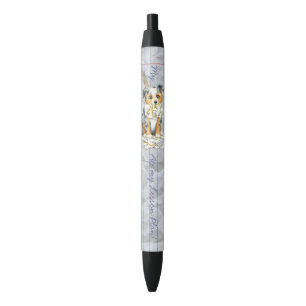 Mijn Mini American Shepherd Ate Mijn Lesson Plan Zwarte Inkt Pen