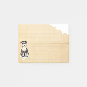 Mijn Miniatuur Schnauzer Ate Mijn Homework Post-it® Notes