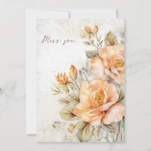 Mijn miss you kaart (Voorkant)