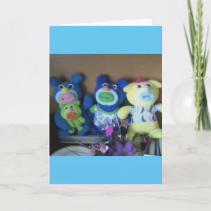 Mijn mobiele telefoon Foto van mijn vrienden Kaart