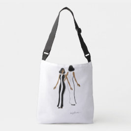 Mijn Mode Art-Crossbody Canvas tas. Crossbody Tas