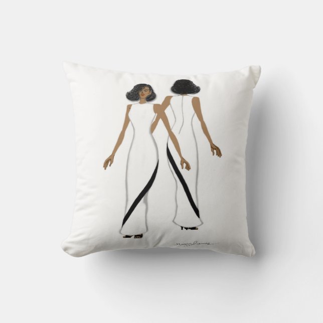 Mijn Mode Art-Sierkussen Kussen (Voorkant)