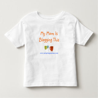 Mijn moeder blogt dit. kinder shirts
