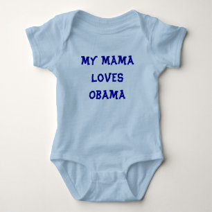 Mijn moeder houdt van Obama Romper
