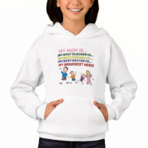 Mijn moeder is de beste - Kinder Pullover Hoodie
