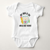 Mijn moeder is de beste leraar koude t-shirt (Voorkant)