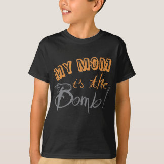 mijn moeder is de bom t-shirt