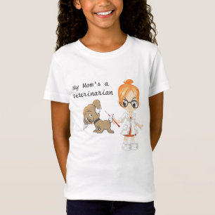 Mijn moeder is een dierenarts t-shirt