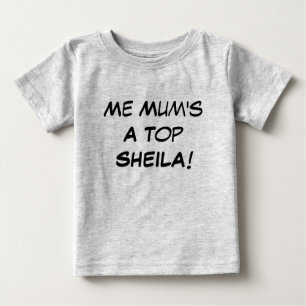 Mijn moeder is een top Sheila, Aussie-slang babysp