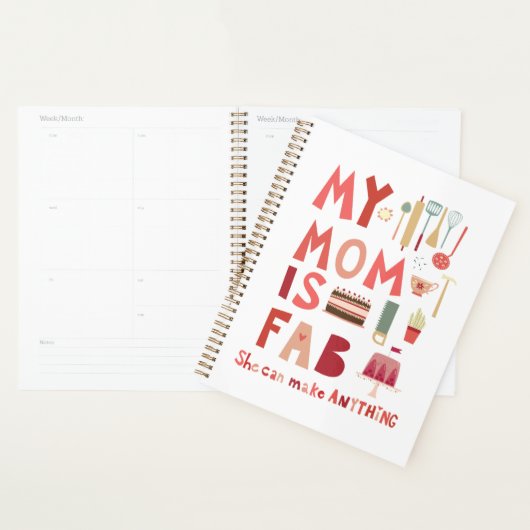 Mijn moeder is Fab Fun Hand Lettered Planner (Display)