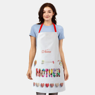 Mijn moeder is mijn koningin schort