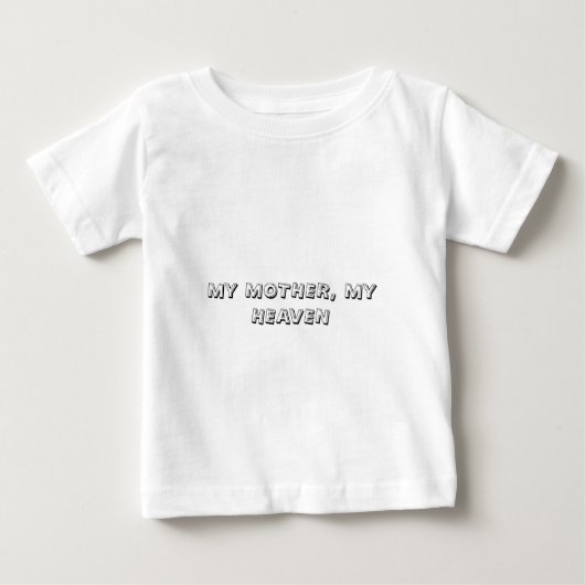 mijn moeder, mijn hemel t-shirt (Voorkant)