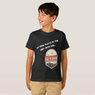 "Mijn moeder speelt met mij in de vuist." Kinder T T-shirt