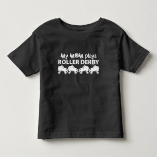 Mijn moeder speelt Roller Derby, Roller Skating Kinder Shirts