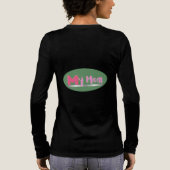 'Mijn moeder' Tri-Blend Shirt (Achterkant)