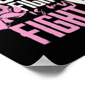 Mijn moeder vecht is mijn brandwustheid voor longk poster (Hoek)