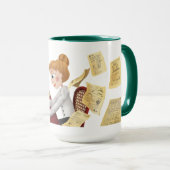 Mijn Mok van de Super Science Coffee - Studeren! (Voorkant rechts)