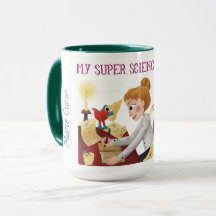 Mijn Mok van de Super Science Coffee - Studeren! v