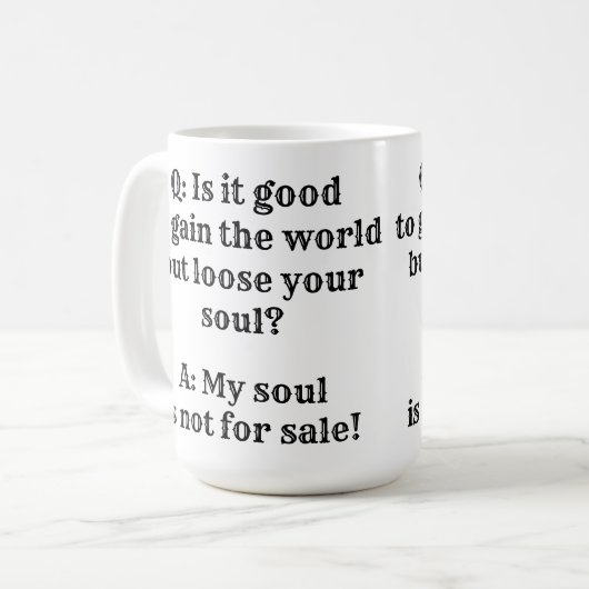 Mijn mok voor sol koffie (Voorkant links)