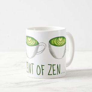 Mijn moment van Zen Matcha Green Tea Latte Koffiemok