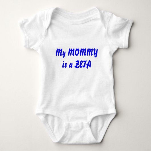 Mijn MOMMY is een ZETA Romper (Voorkant)