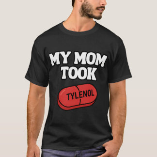 Mijn Momookylenol witte jongens vrienden grappig T-shirt