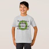 Mijn moms compost t-shirt (Voorkant volledig)