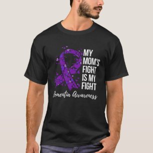 Mijn MoMu2019s gevecht is mijn strijd dementie bew T-shirt