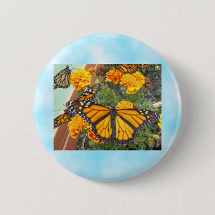 Mijn Monarch Butterflies-knop Ronde Button 5,7 Cm