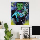 Mijn Monster Mijn Bride Posters (Thuiskantoor)