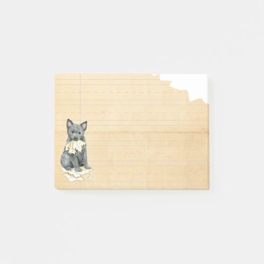 Mijn Mudi Ate Mijn Homework Post-it Notes (Voorkant)