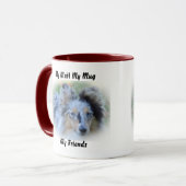 Mijn Mutt Mijn Mok Mijn Vrienden. (Voorkant links)
