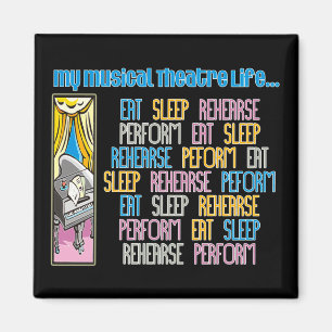 Mijn muziekbioscoopbioscoop Magnet Magneet