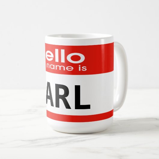 Mijn naam is Earl Personalize Mok (Voorkant rechts)