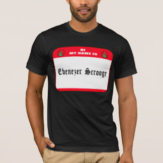 Mijn naam is Ebenezer Scrooge T-shirt