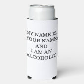 Mijn Naam Is... En Ik Ben Alcoholist (Seltzer Voorkant)