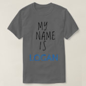 Mijn naam is Logan T-shirt (Design voorkant)
