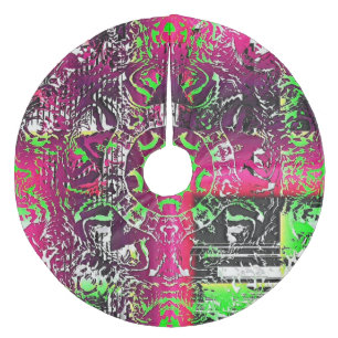 Mijn naam is niet Donna Fleece Kerstboom Rok