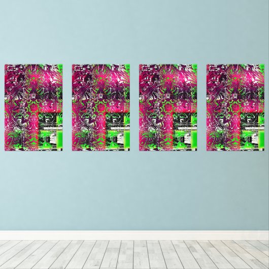 Mijn naam is niet Donna Muurkunst Sets (Houten vloer)