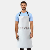 Mijn naam is Olivia. Mijn naam is Olivia. Schort (Gedragen)