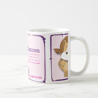 Mijn naam: Lauren Koffiemok