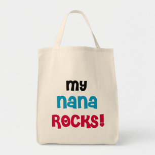 Mijn Nana Rocks T-shirts en cadeautjes Tote Bag