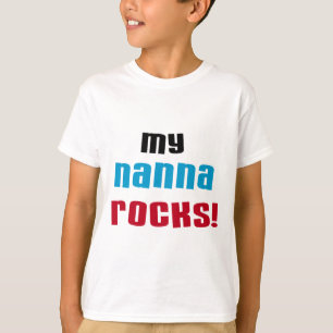 Mijn Nanna Rocks T shirten en geschenken T-shirt