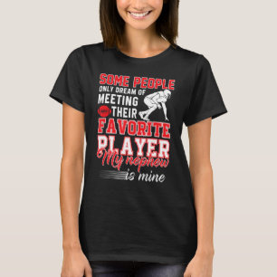 Mijn neef is mijn favoriete Football speler tante T-shirt