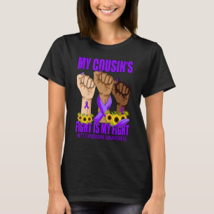 Mijn neef vecht is mijn vuurwapen waren t-shirt