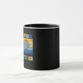 Mijn nek Mijn rug Mijn angstaanval Rat Retro Mok (Midden)